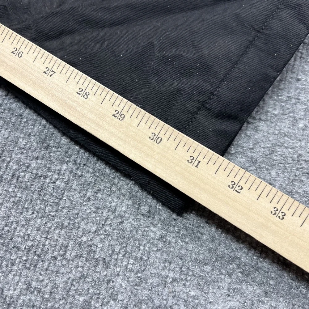 FERA Snow Pants Mens 32x32 Black Insulated Ski Adjustable Waist Zip Hem Pockets